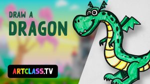 How to Draw a Dragon - Video cover